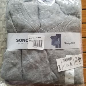 Sonoma Goods For Life 3-Piece Sleep Set, Petite Lg